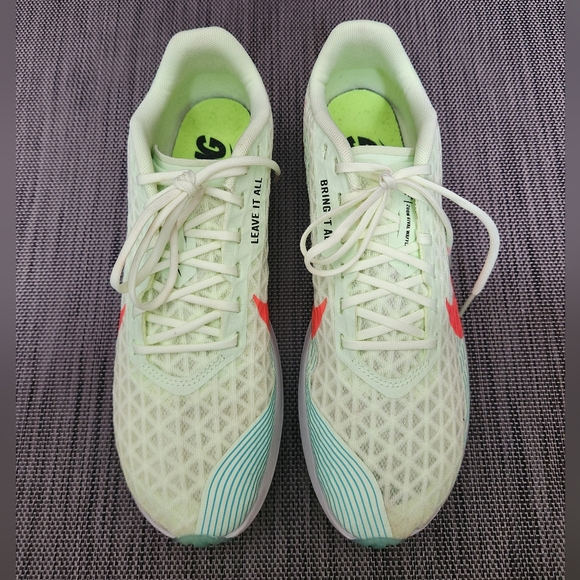 Nike Zoom Rival Waffle 5 Running Shoes Unisex - GREEN- SIZE 8.5 - Picture 2 of 13
